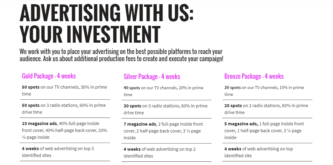 a business proposal template