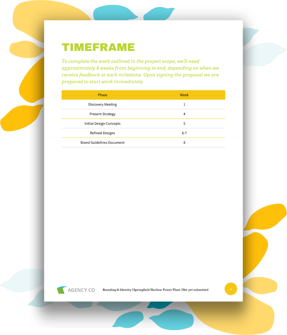 Branding Proposal Template | Proposify [Free Trial]